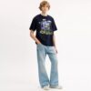 Tricou lejer „Rexy 10Th Birthday Jungle” din bumbac organic