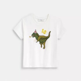 Tricou Rexy „10Th Birthday 90'S Fit” din bumbac organic