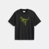 Tricou Rexy cu croială lejeră din bumbac organic
