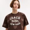 Tricou scurt cu imprimeu de inimă, Horse and Carriage, din bumbac organic