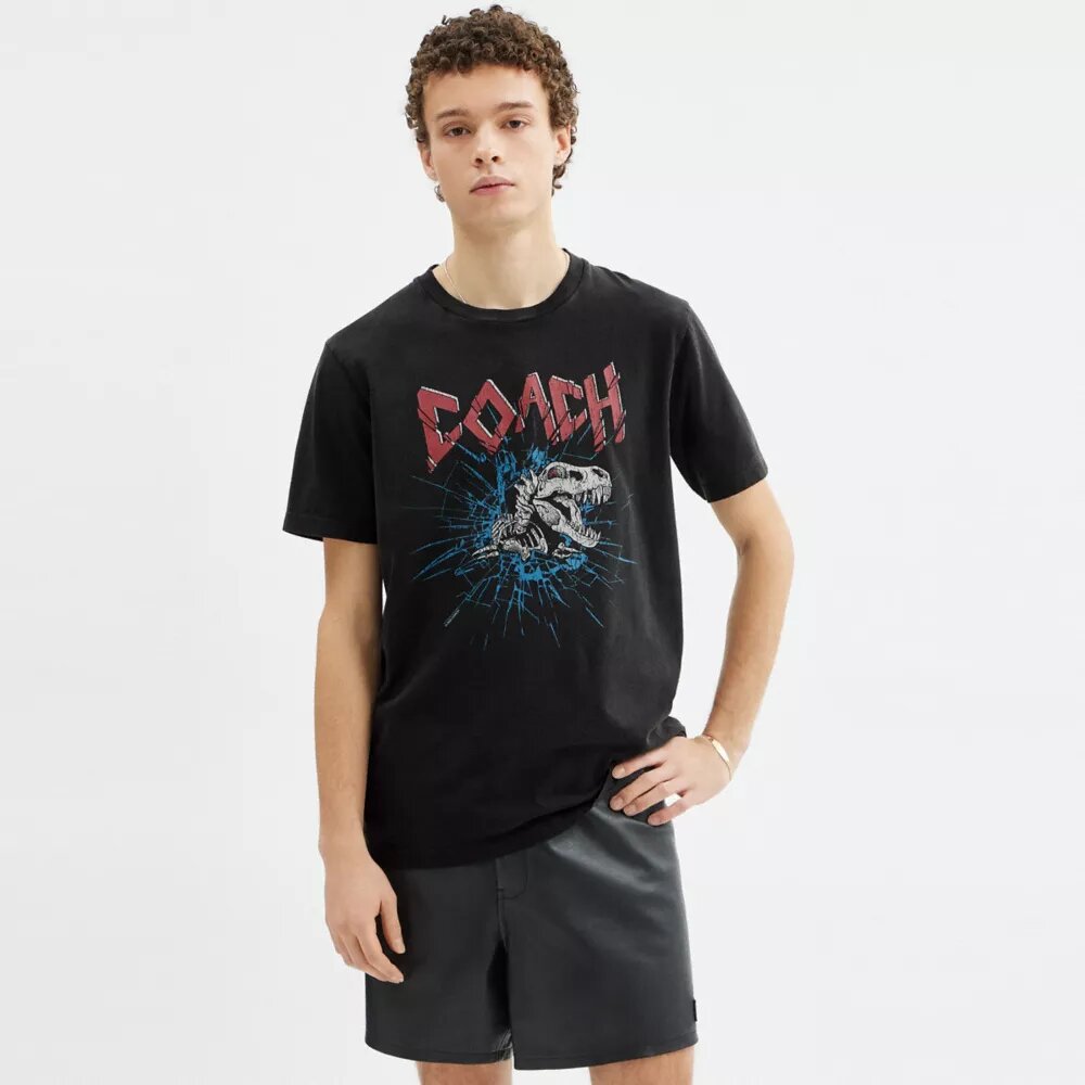 Tricou „Skeleton Rexy” emblematic