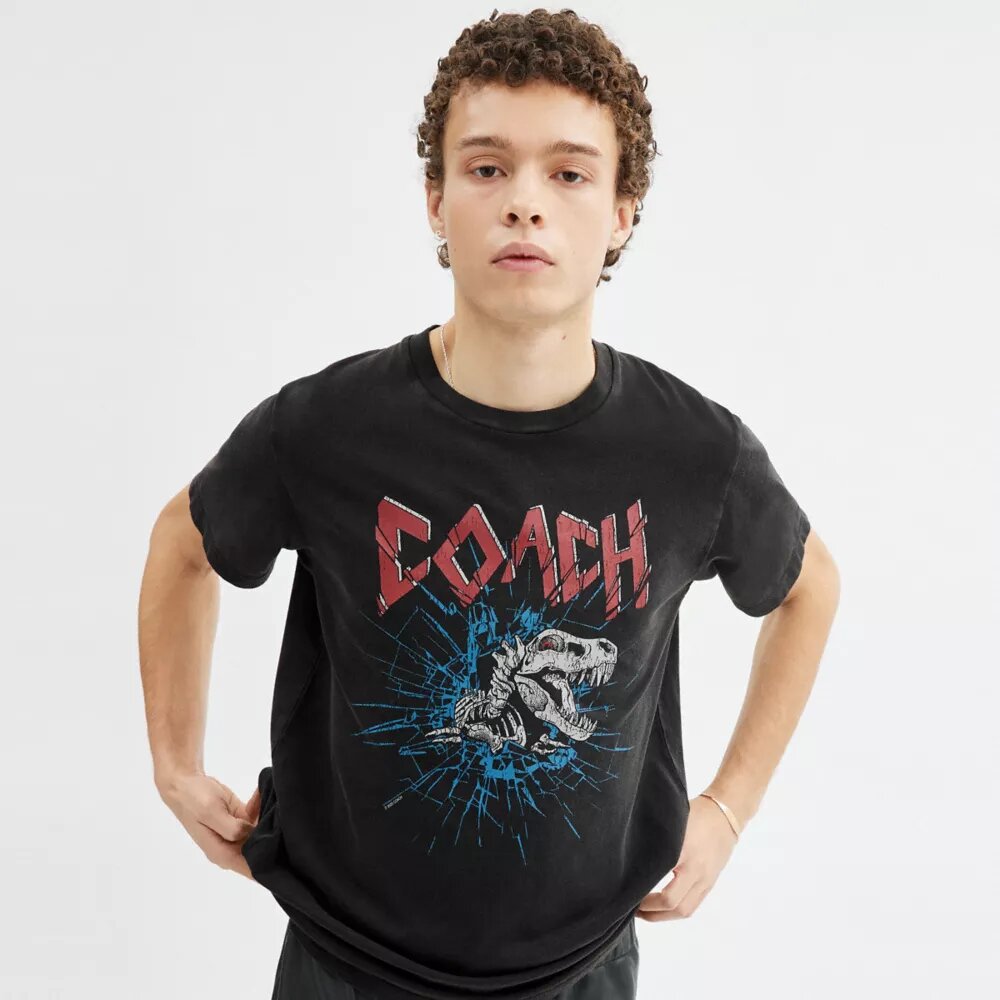 Tricou „Skeleton Rexy” emblematic