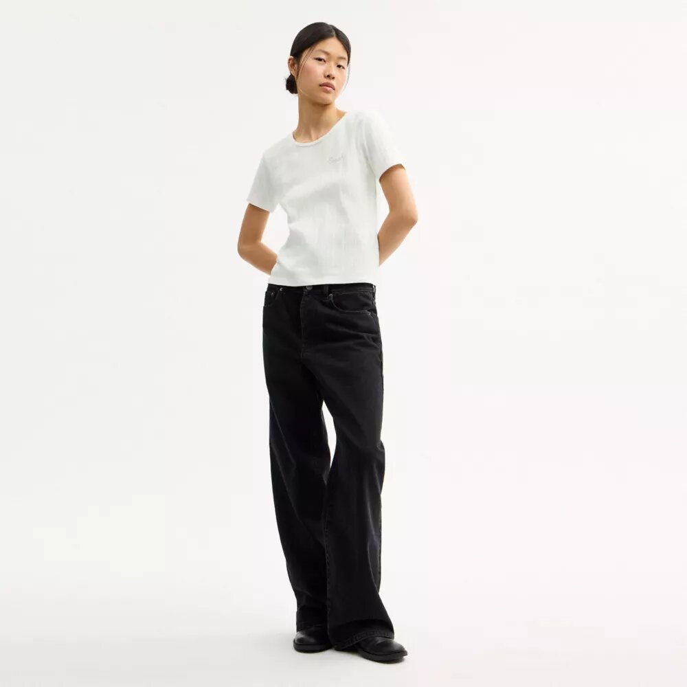 Tricouri Pointelle