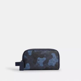 Trusă mică de călătorie cu imprimeu camuflaj exclusiv