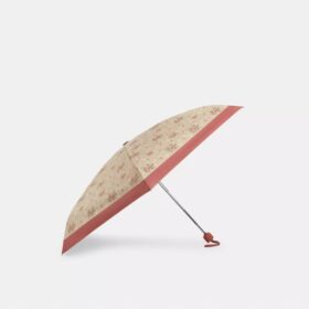 Umbrelă mini cu protecție UV și imprimeu floral