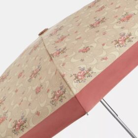 Umbrelă mini cu protecție UV și imprimeu floral
