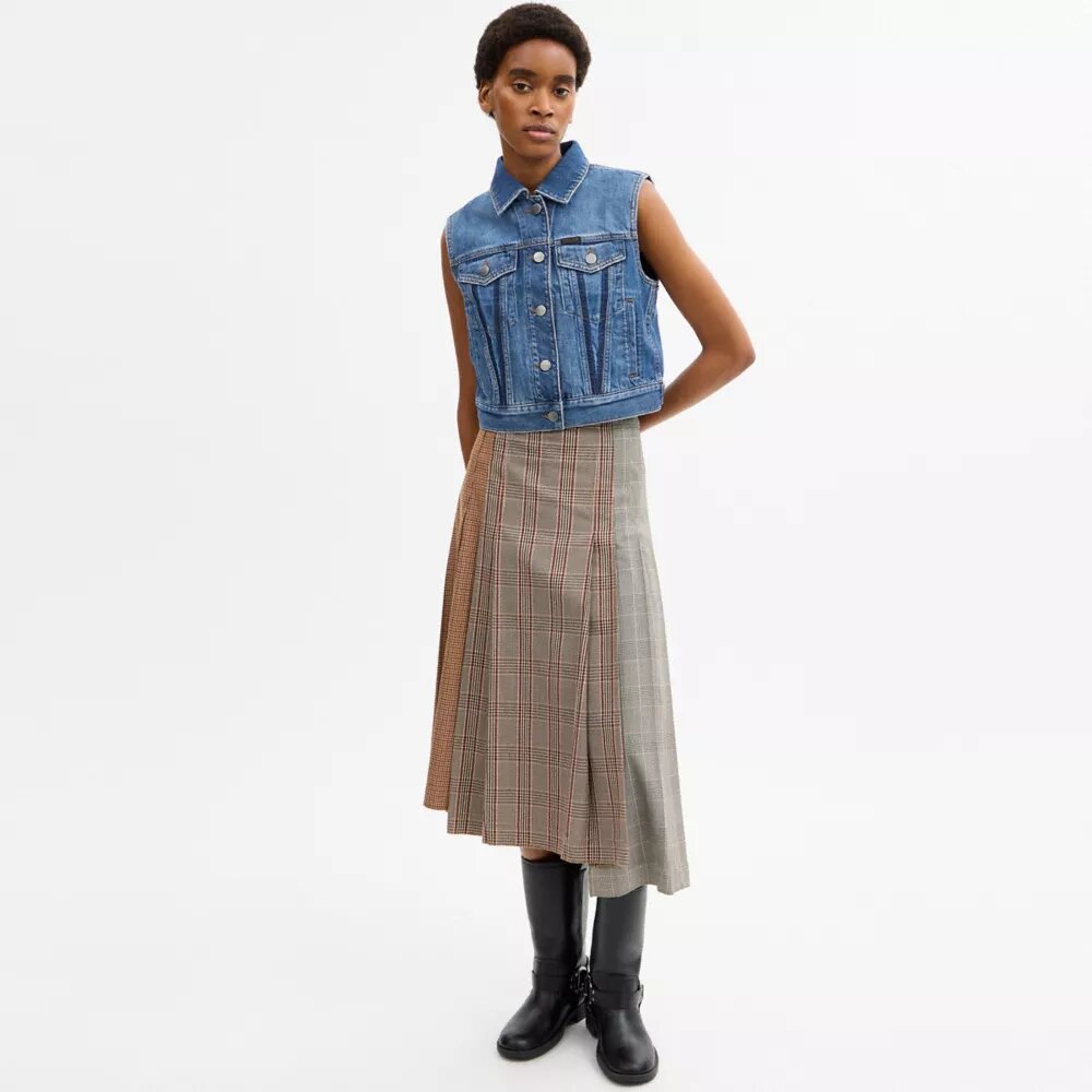 Veste de lucru din denim cu croială strâmtă